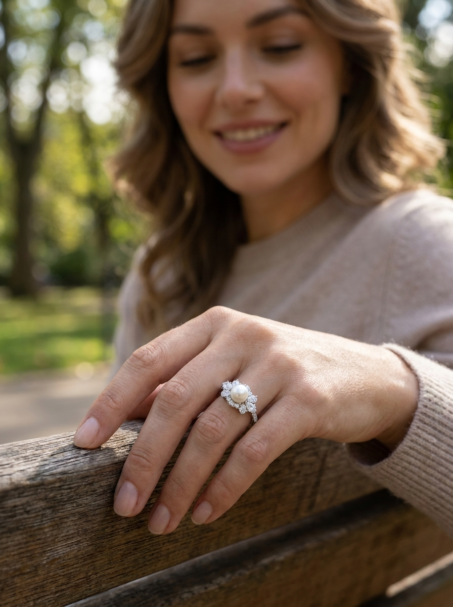 Valentina’s Pearl Radiance Ring