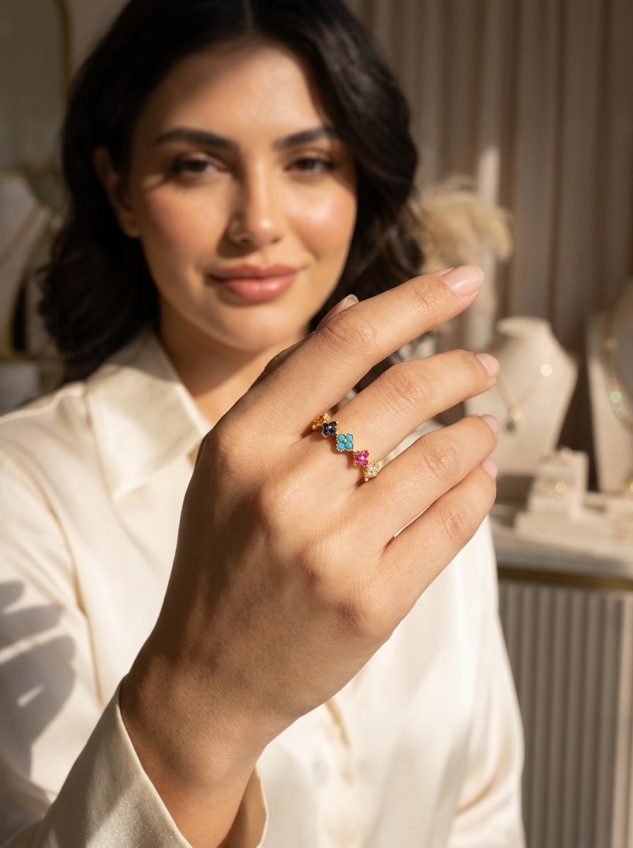 Valentina’s Jardin de Couleurs Ring