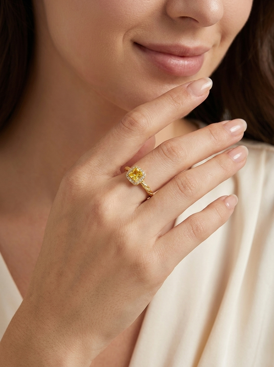 Valentina’s Golden Soleil Ring