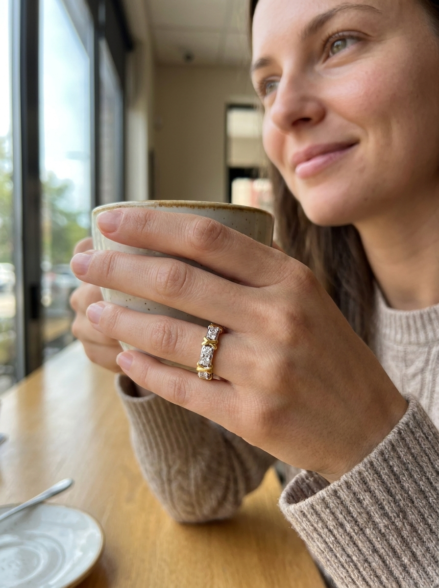 Valentina’s Luxe X Eternity Ring