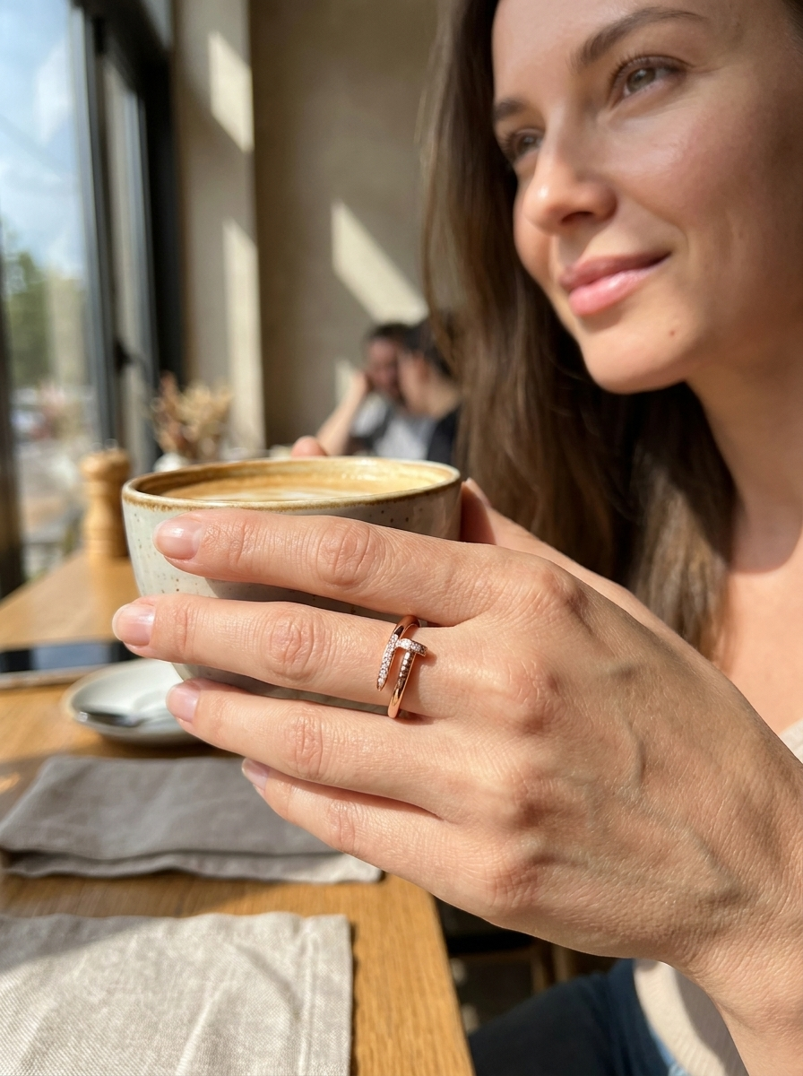 Valentina’s Rosé Nail Ring