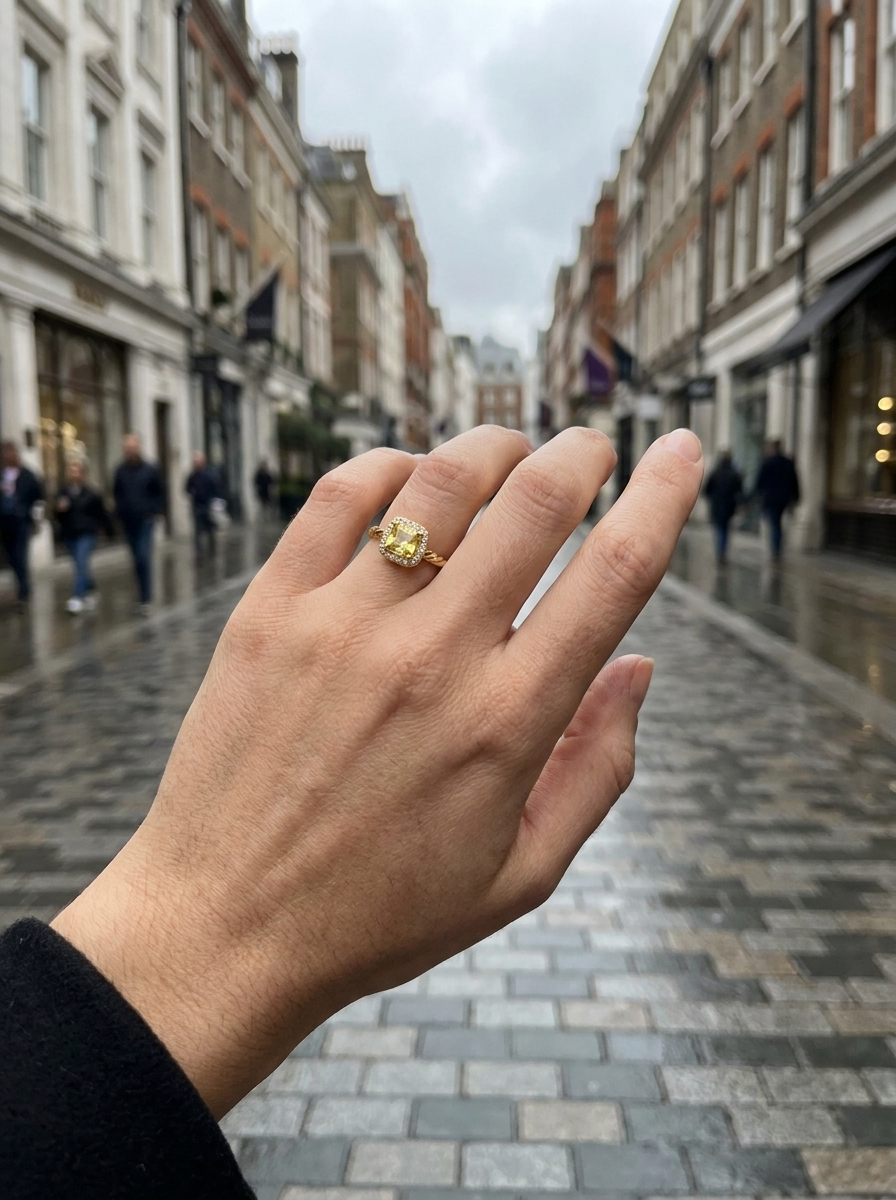 Valentina’s Golden Soleil Ring