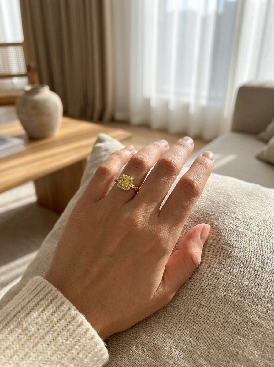 Valentina’s Golden Soleil Ring
