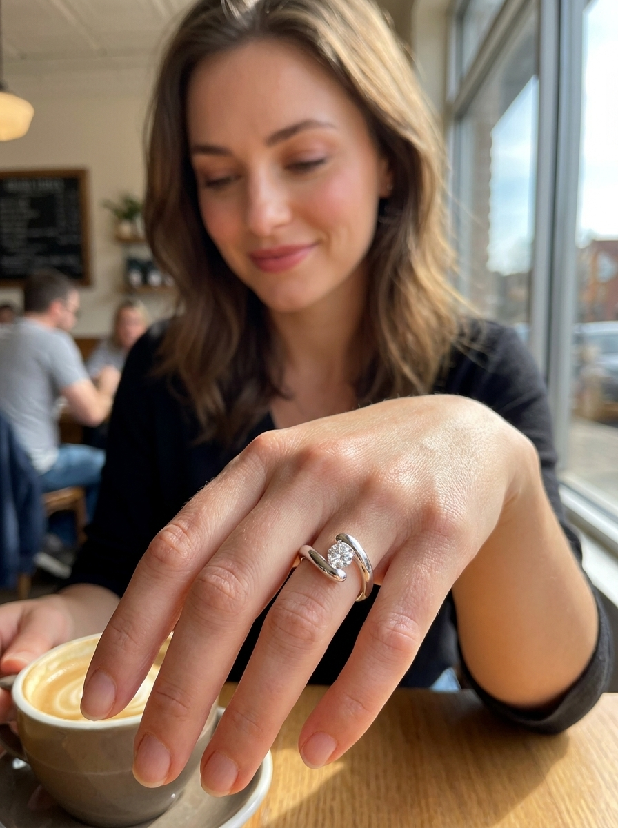 Valentina's Luna Wrap Ring