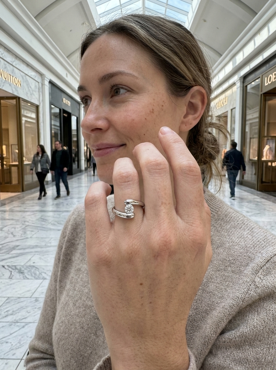 Valentina's Luna Wrap Ring