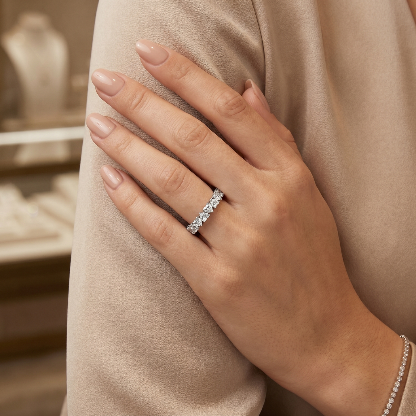 Valentina's Heart Eternity Ring