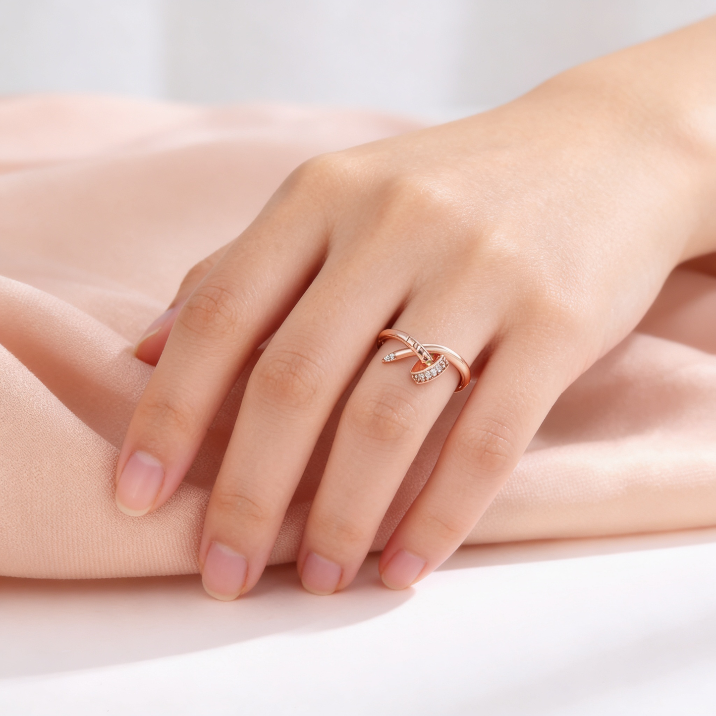 Valentina’s Rosé Nail Ring