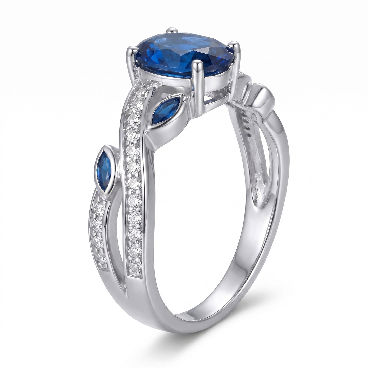 Valentina’s Sapphire Glow Ring