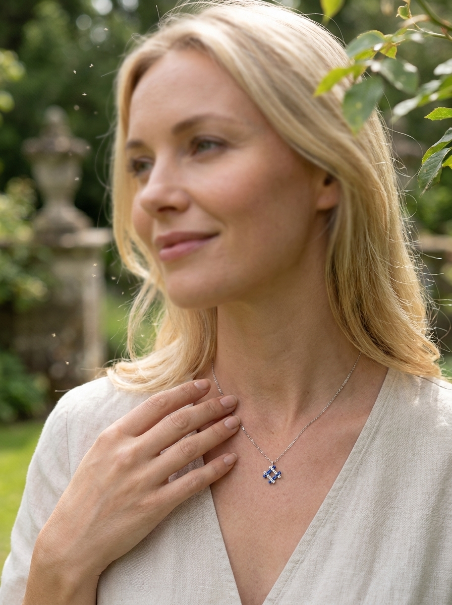 Valentina's Royal Sapphire Necklace