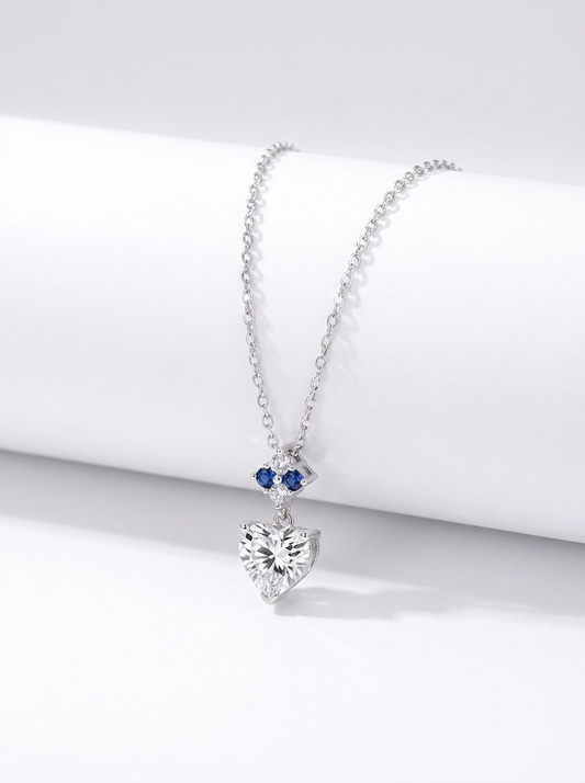 Valentina's Sapphire Heart Necklace