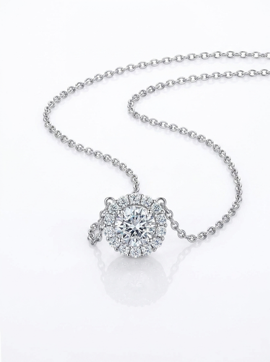 Valentina’s Celestial Halo Necklace
