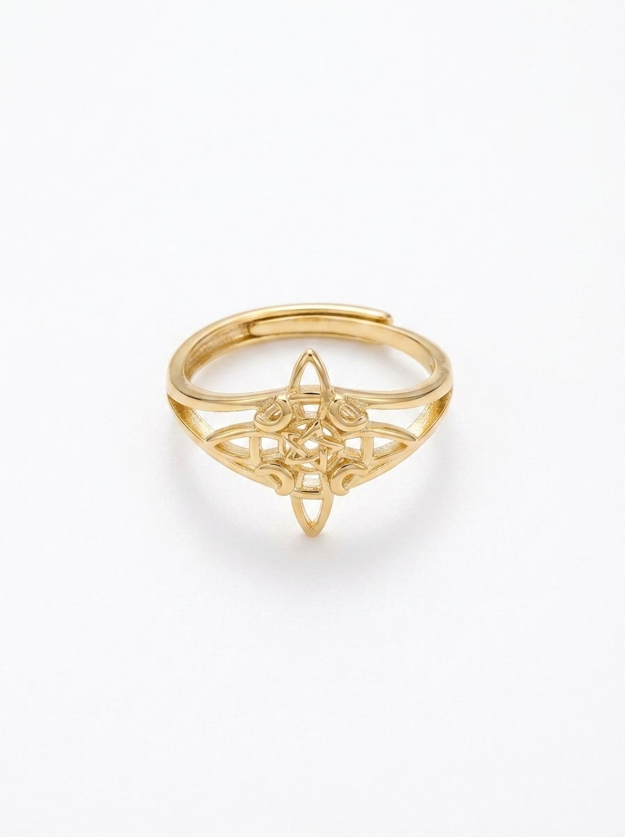 Valentina’s Celestial Knot Ring