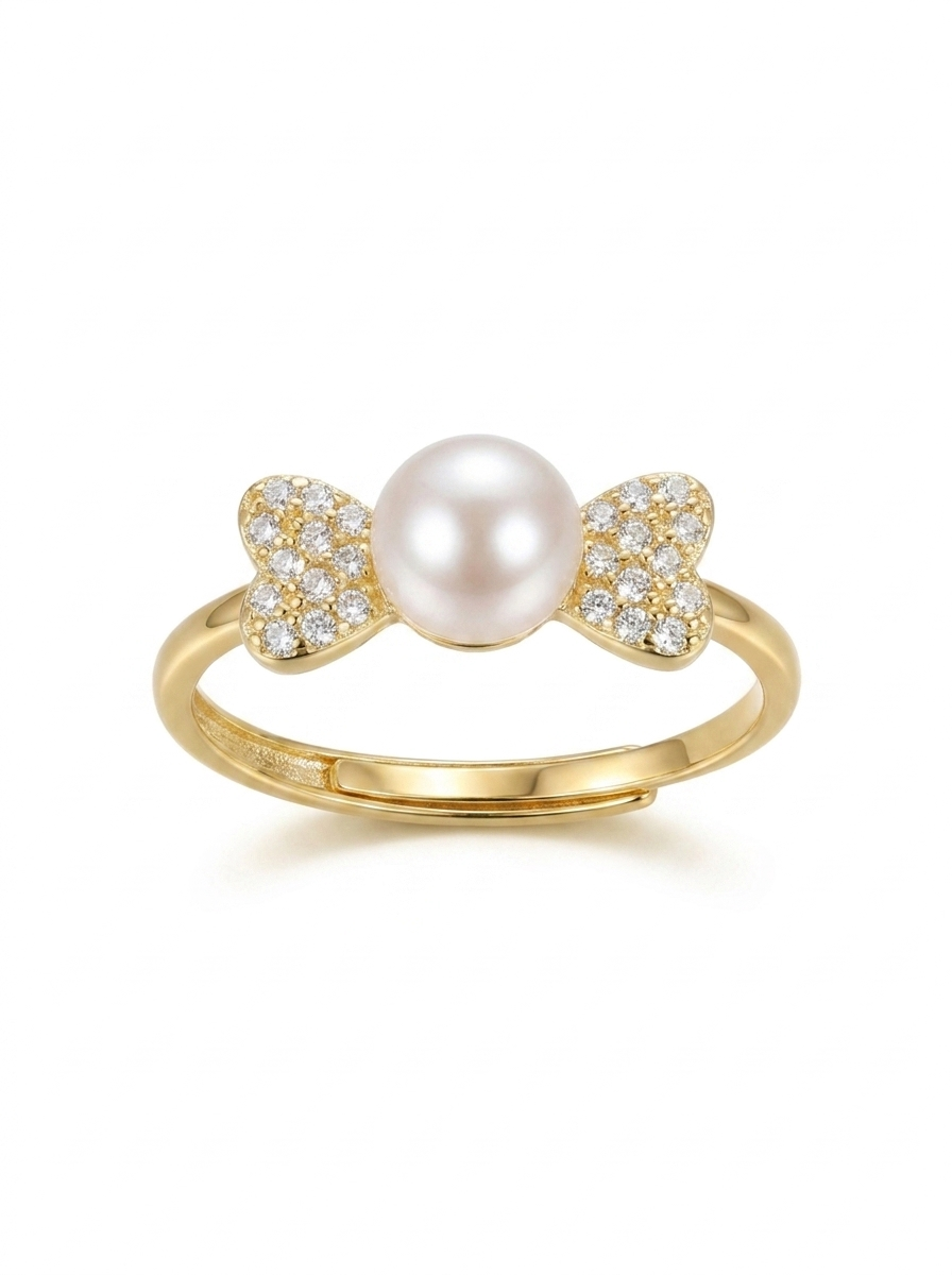 Valentina’s Eternal Heart Pearl Ring