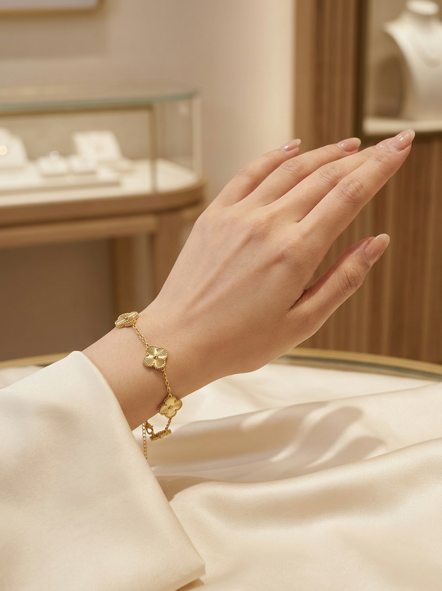 Valentina's Golden Grace Bracelet