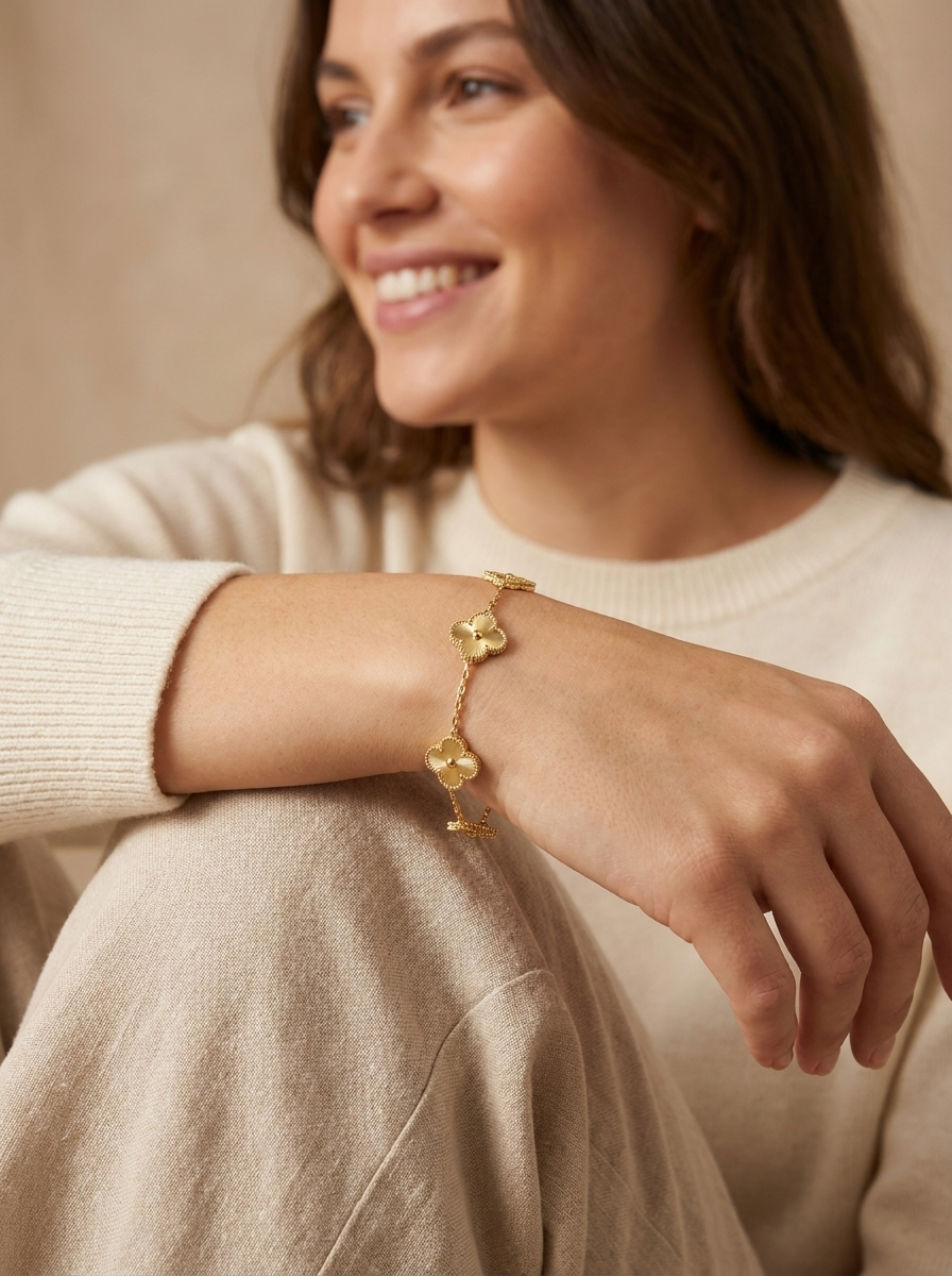 Valentina's Golden Grace Bracelet