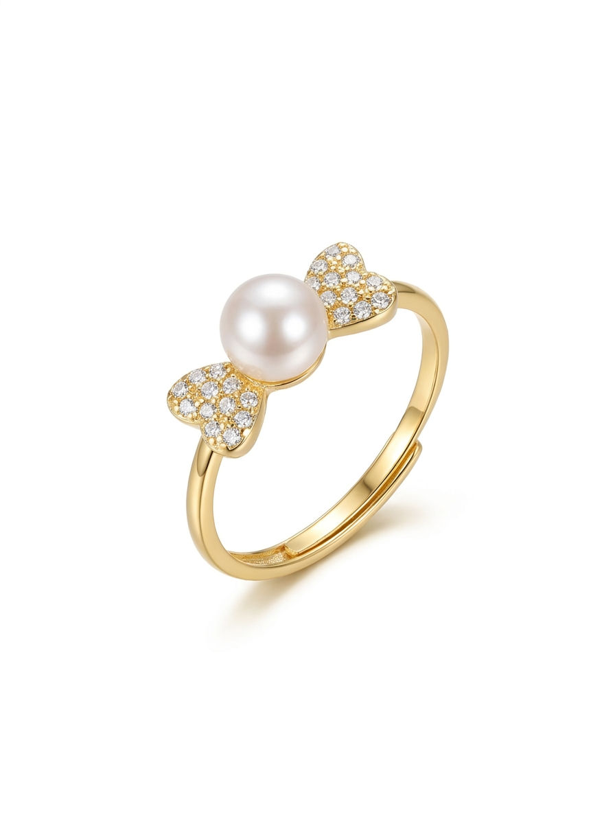 Valentina’s Eternal Heart Pearl Ring