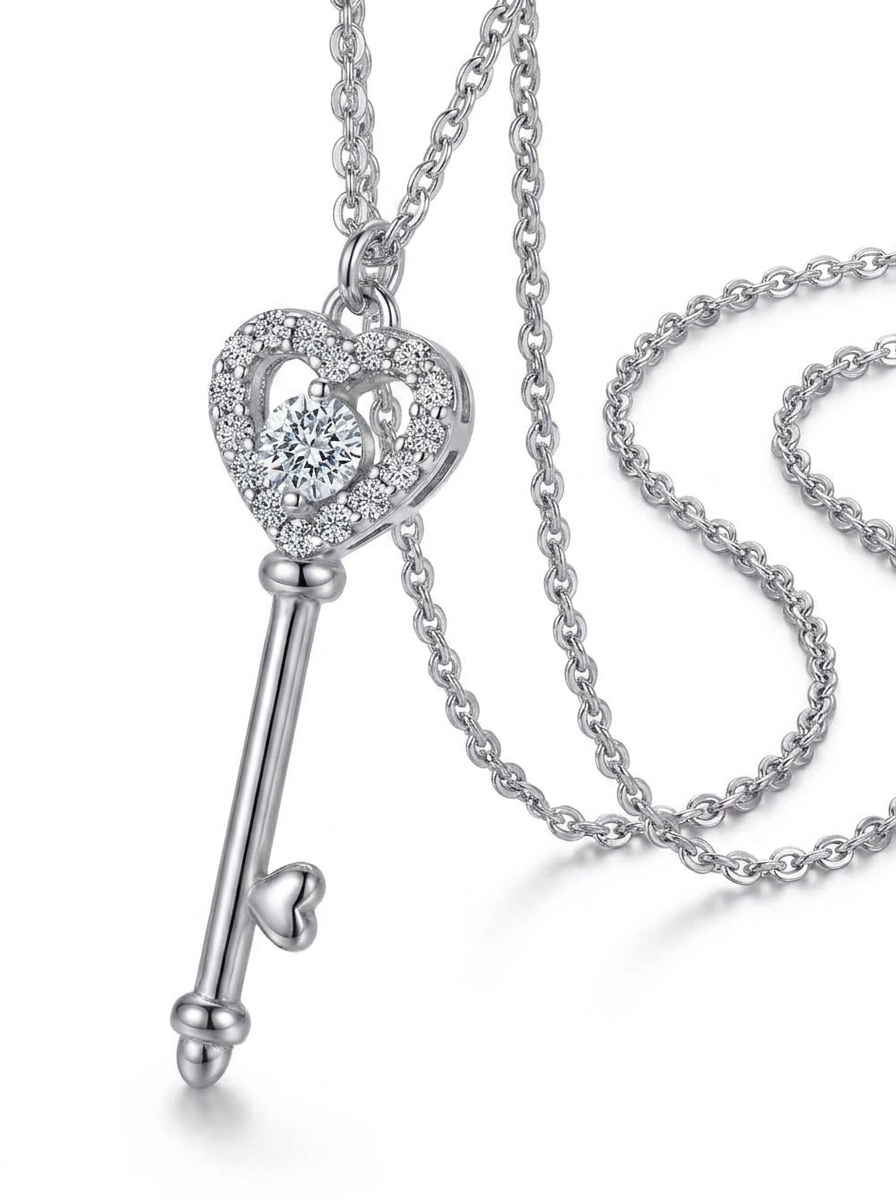 Valentina’s Key to My Heart Necklace