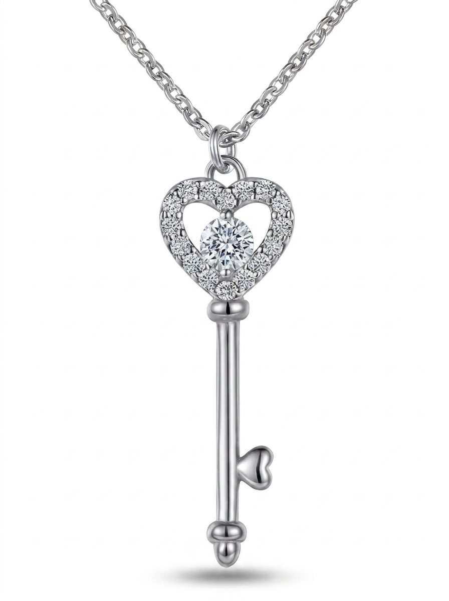 Valentina’s Key to My Heart Necklace
