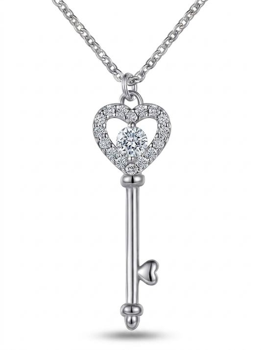 Valentina’s Key to My Heart Necklace