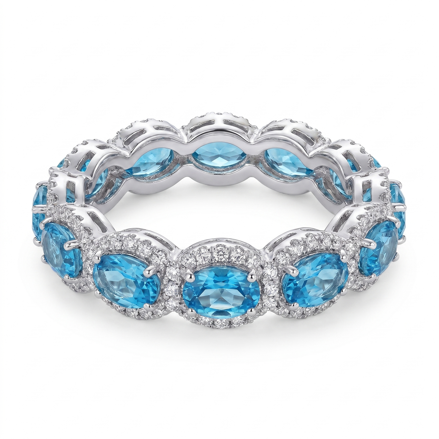 Valentina’s Ocean Radiance Eternity Ring