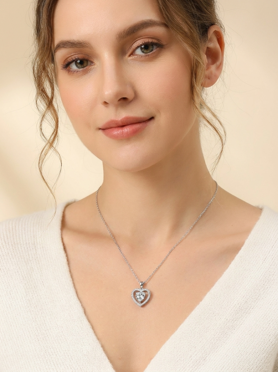 Valentina’s Eternal Heart Necklace