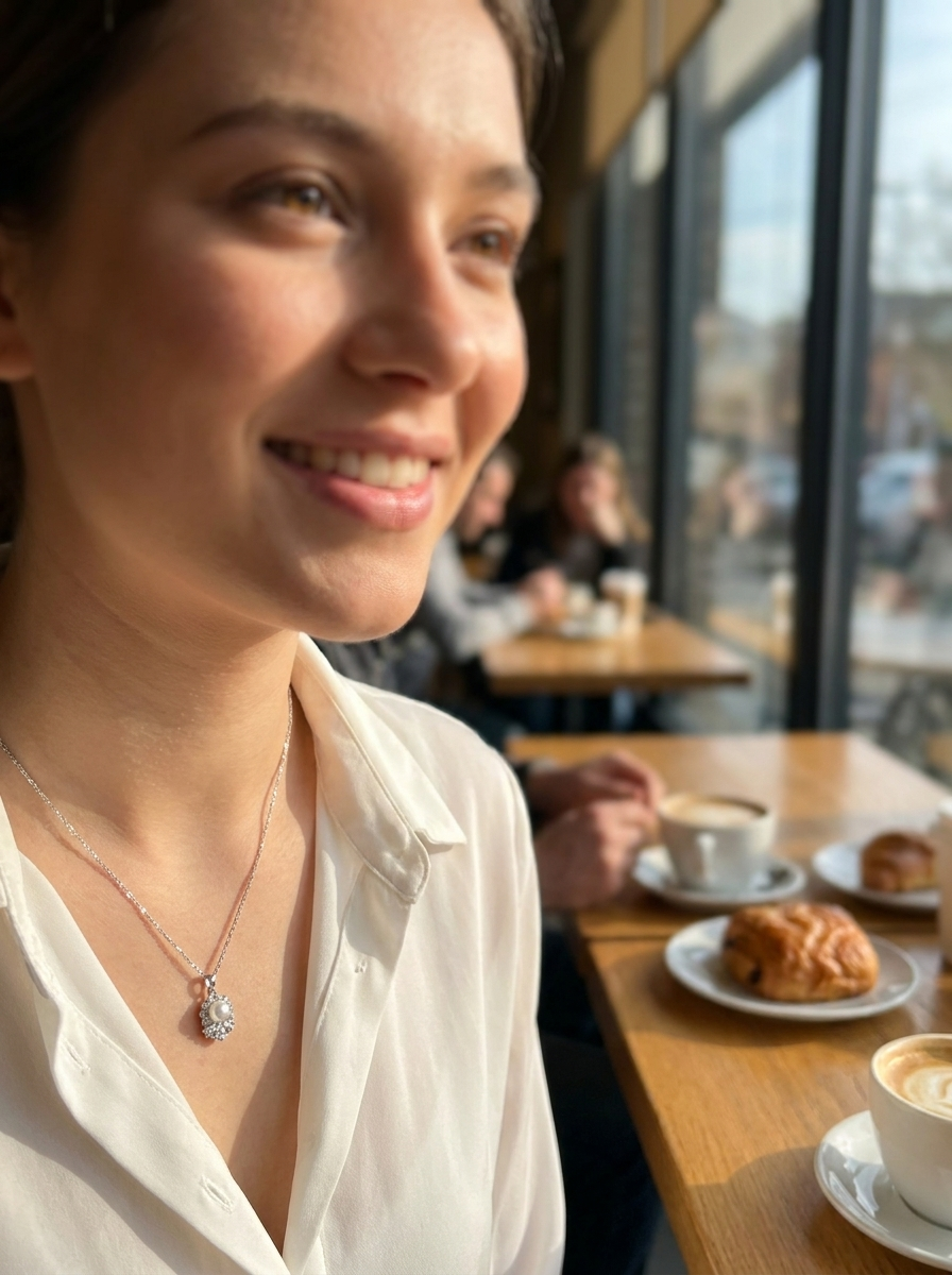 Valentina's Pearl Radiance Necklace