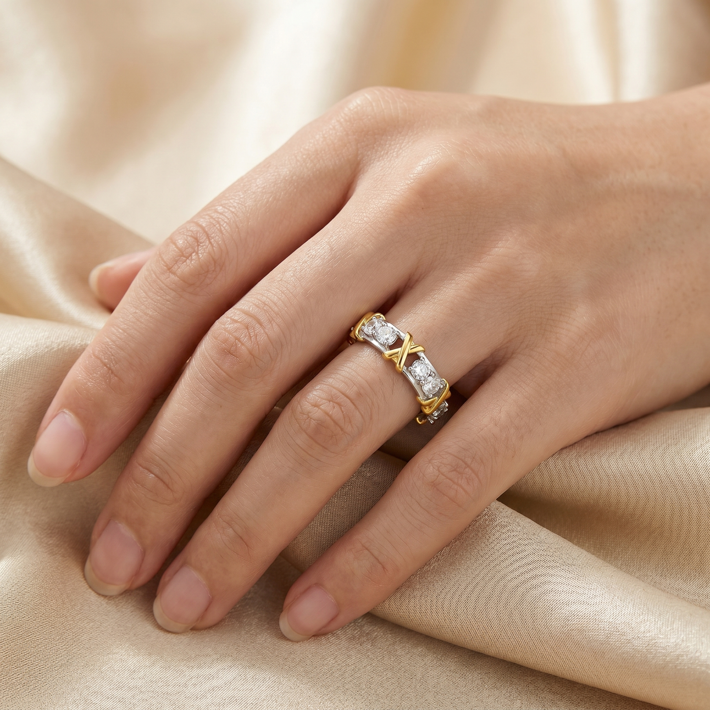 Valentina’s Luxe X Eternity Ring