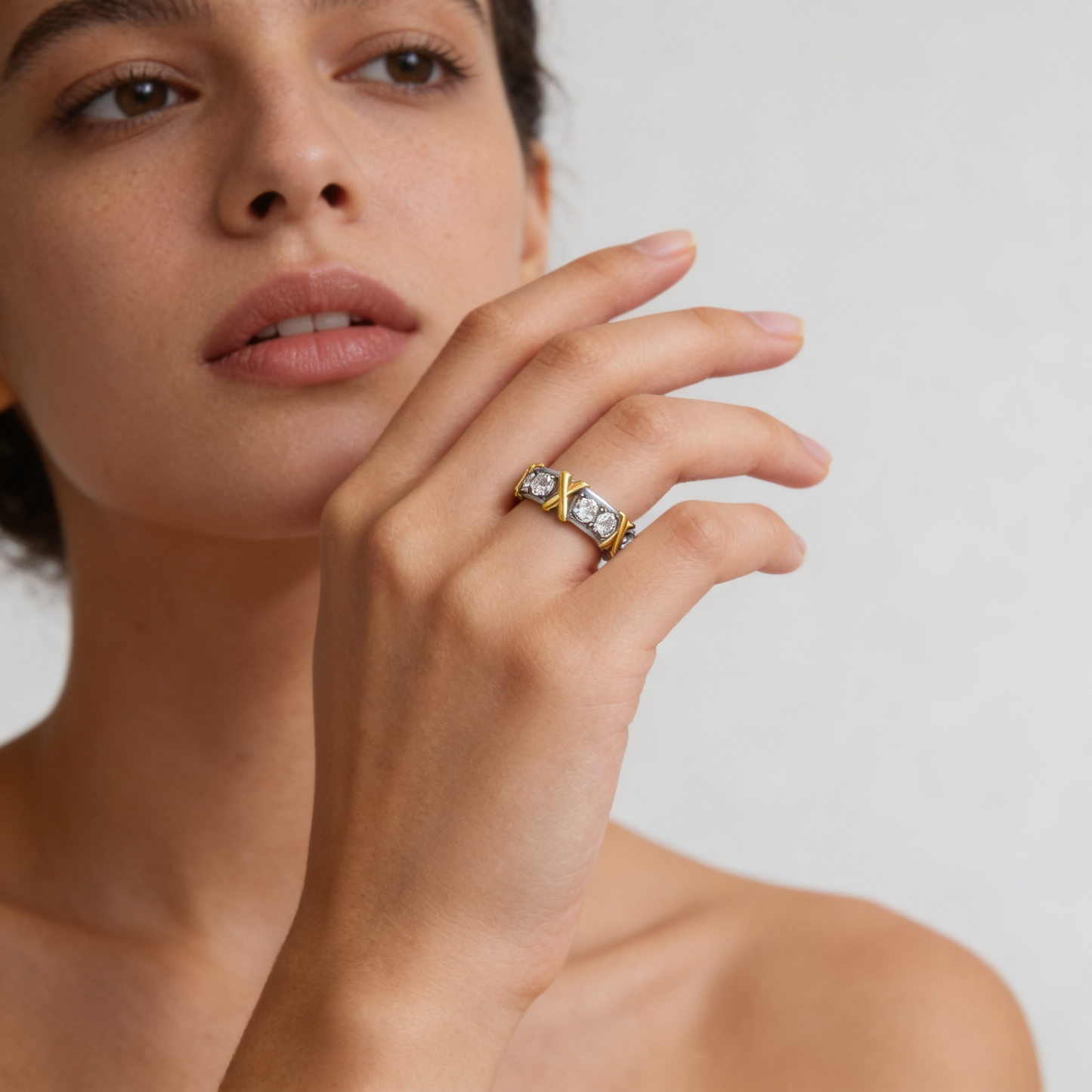 Valentina’s Luxe X Eternity Ring