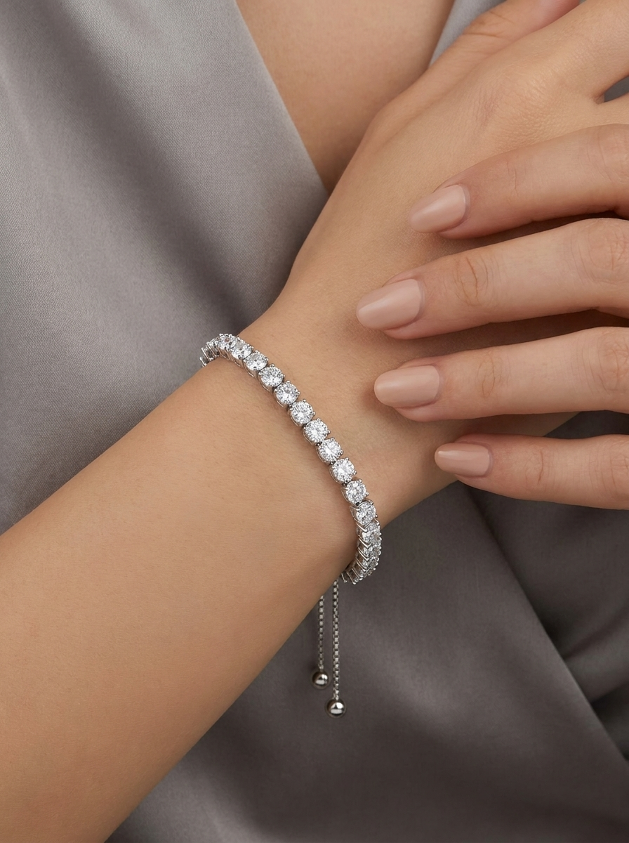 Valentina’s Luxe Radiance Tennis Bracelet