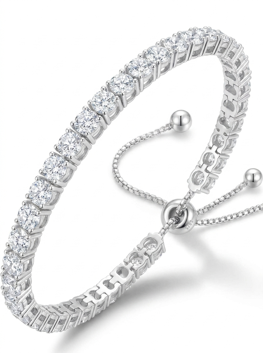 Valentina’s Luxe Radiance Tennis Bracelet