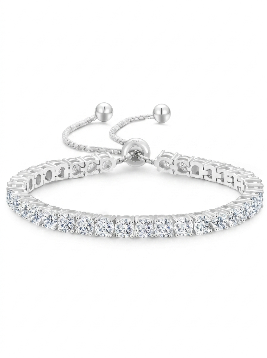 Valentina’s Luxe Radiance Tennis Bracelet