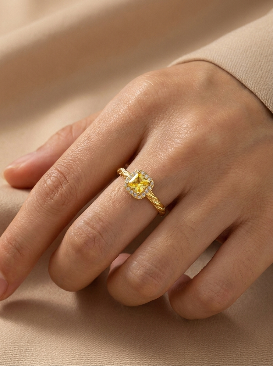 Valentina’s Golden Soleil Ring